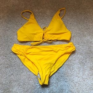 adorable yellow bikini brand new